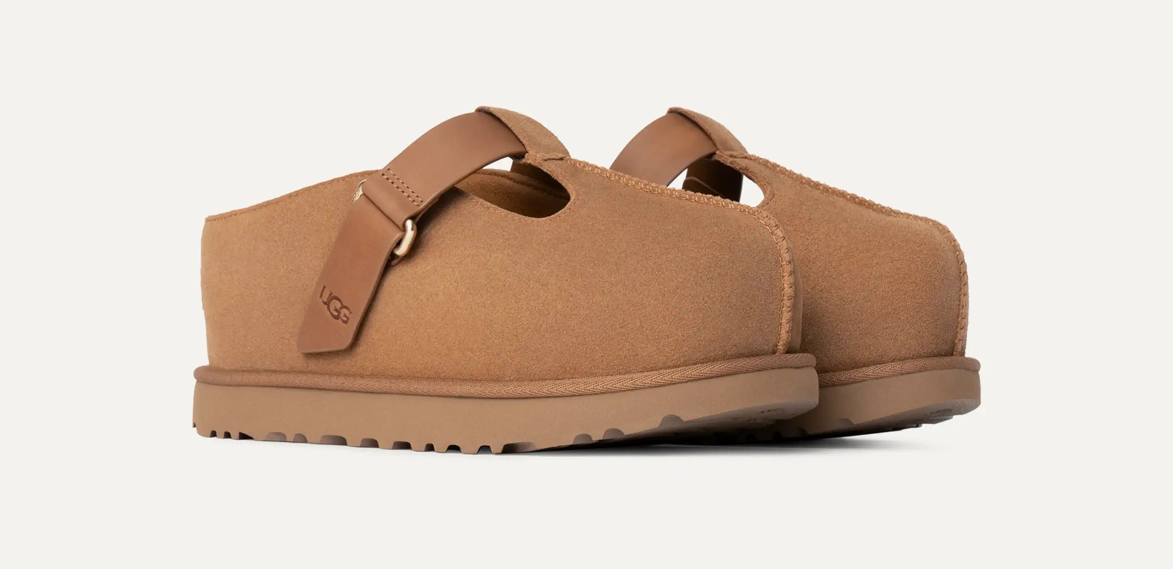 UGG Ciabatta Donna GOLDENSTAR HI CLOG 1167550-Chestnut
