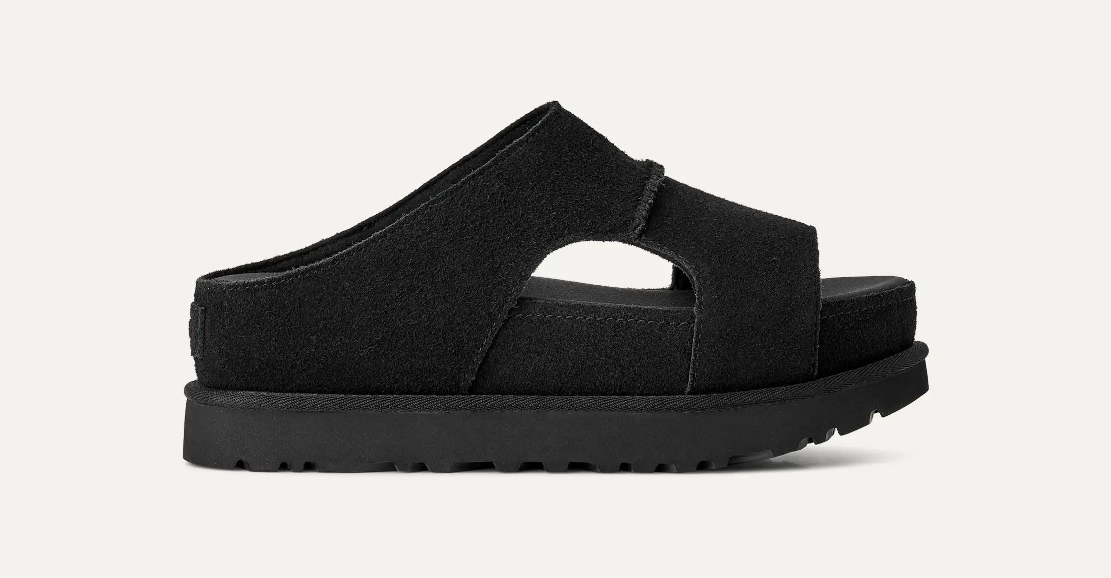 UGG Ciabatta Donna GOLDENSTAR HI CUTOUT 1175132-Black