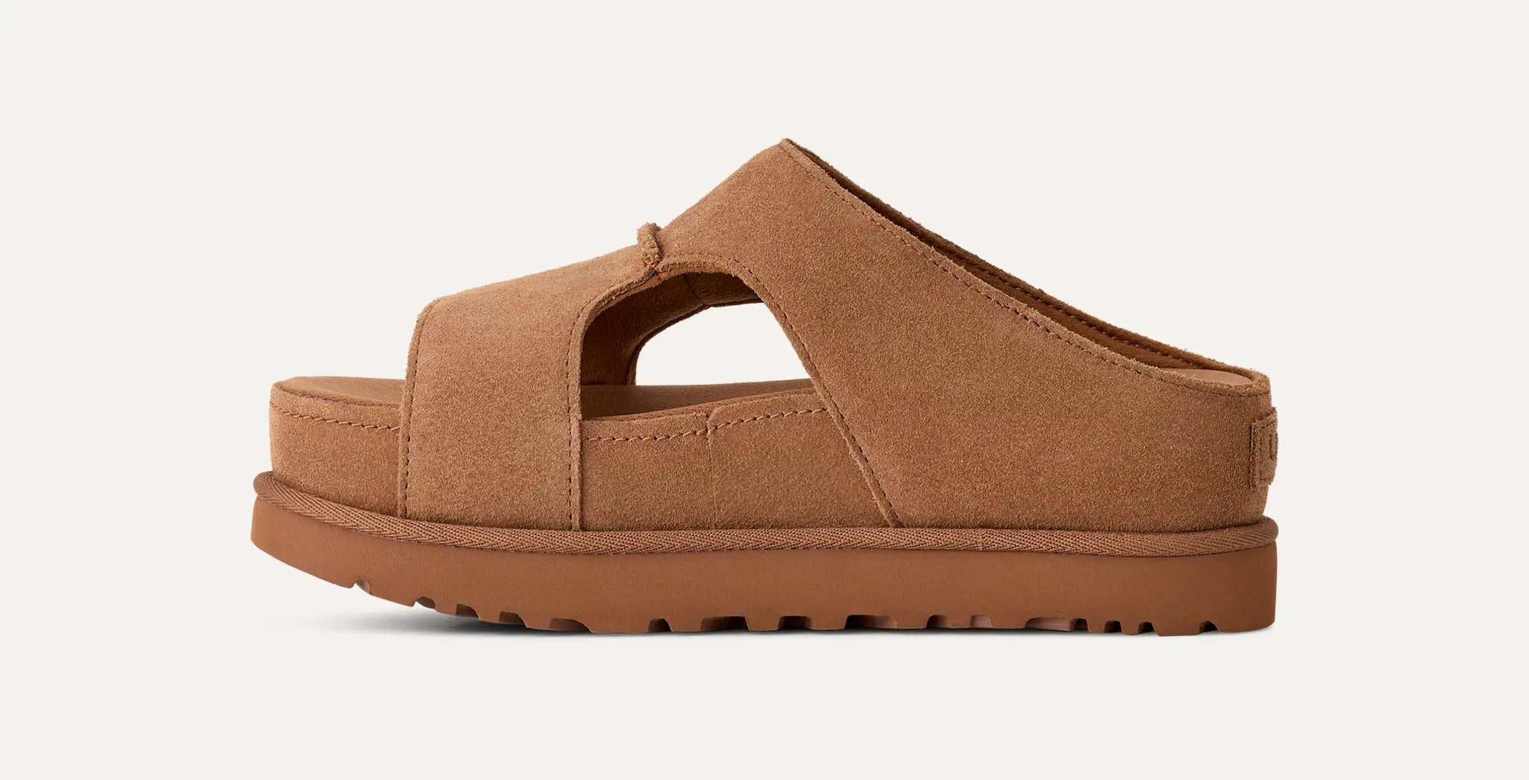 UGG Ciabatta Donna GOLDENSTAR HI CUTOUT 1175132-Chestnut