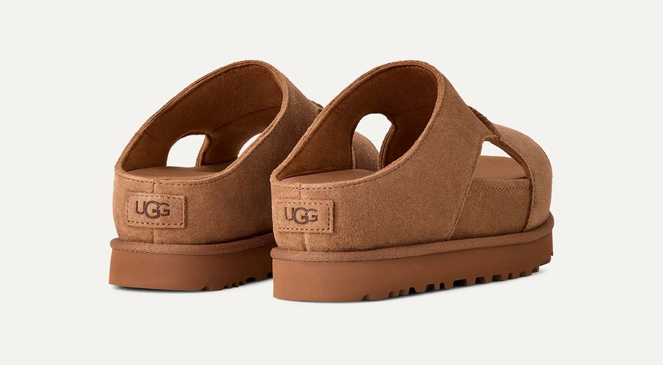 UGG Ciabatta Donna GOLDENSTAR HI CUTOUT 1175132-Chestnut