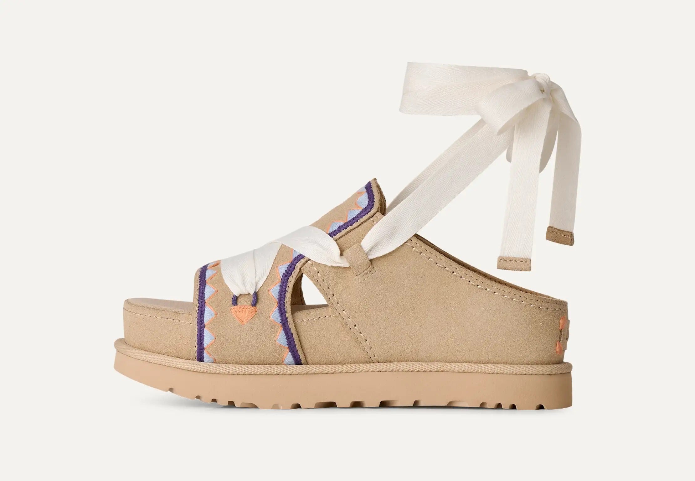 UGG Sandalo Donna GOLDENSTAR HI ARTISTITCH 1175133-Sand