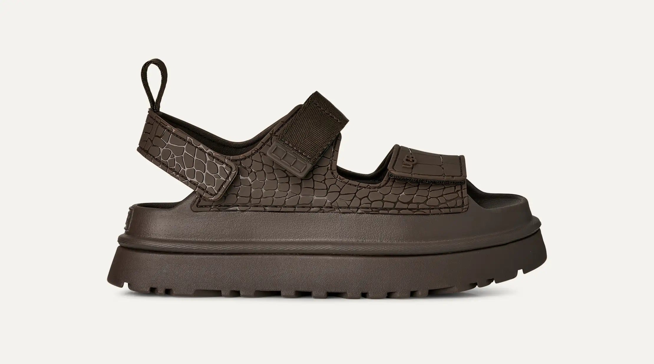 UGG Sandalo Donna GOLDENGLOW EMBOSSED 1175311-Dense Smoke