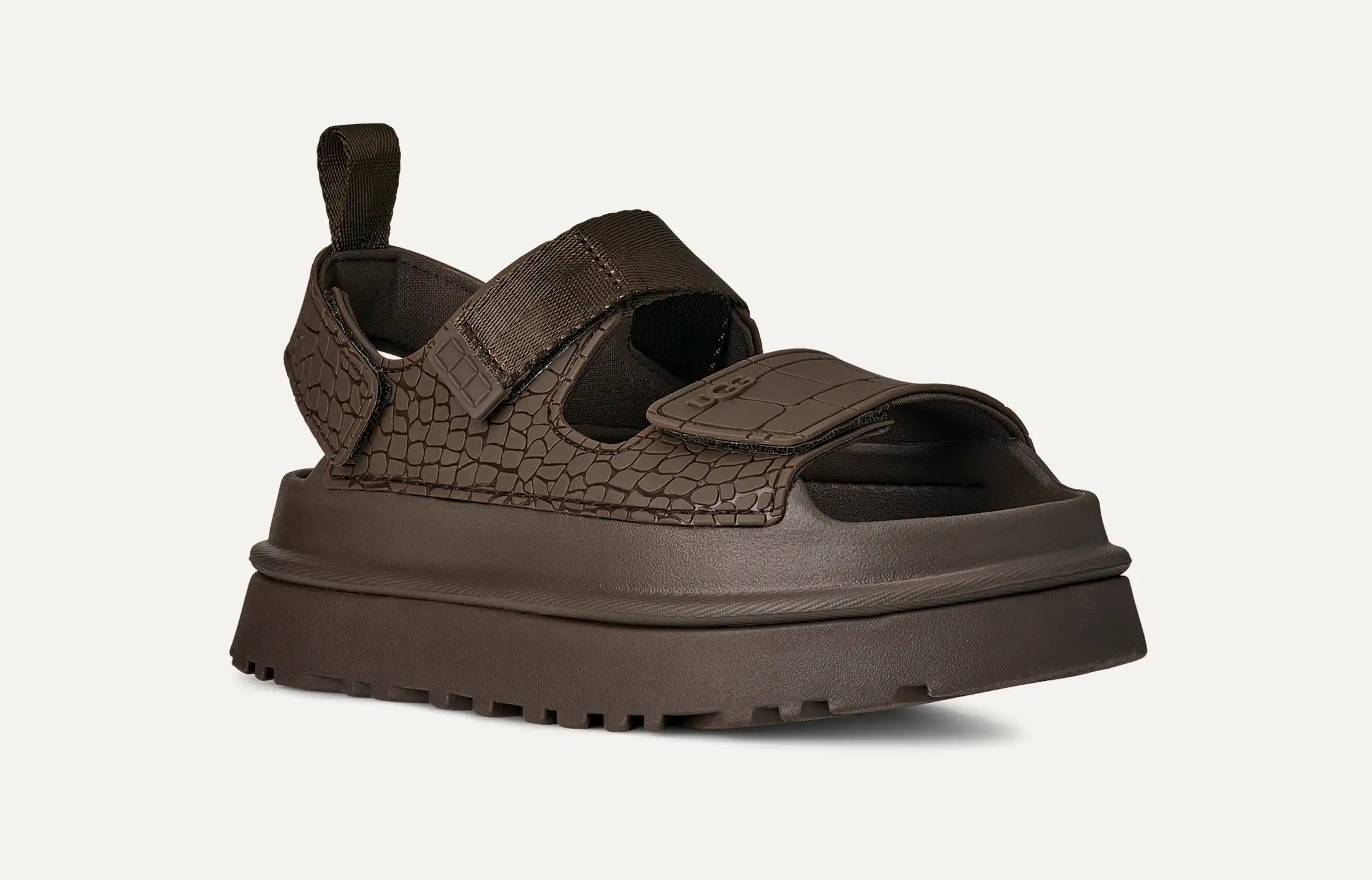 UGG Sandalo Donna GOLDENGLOW EMBOSSED 1175311-Dense Smoke