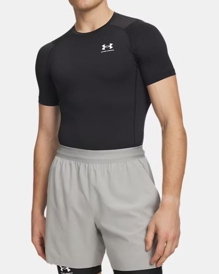 UNDER ARMOUR T-Shirt Uomo HeatGear-Black