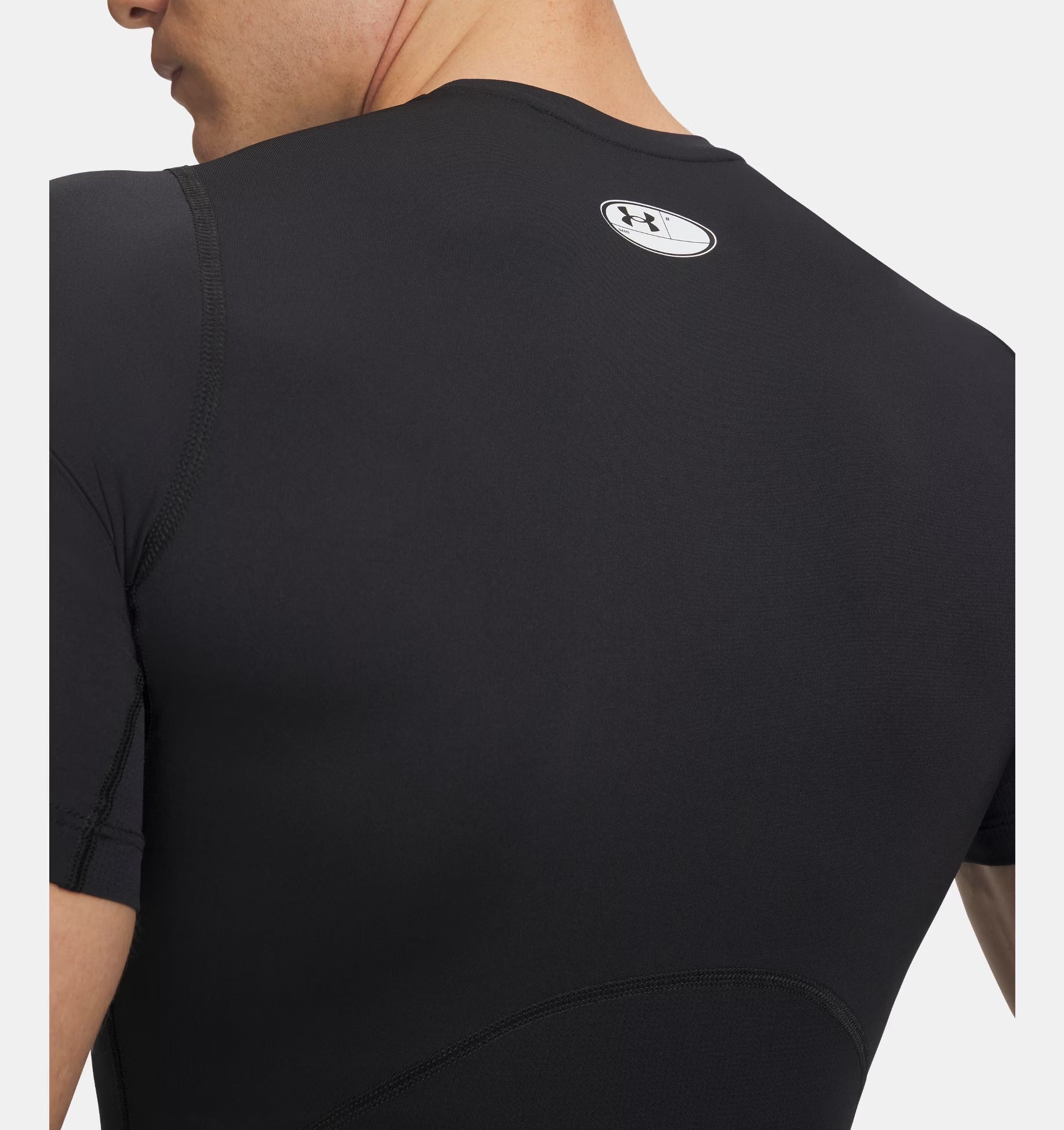 UNDER ARMOUR T-Shirt Uomo HeatGear-Black