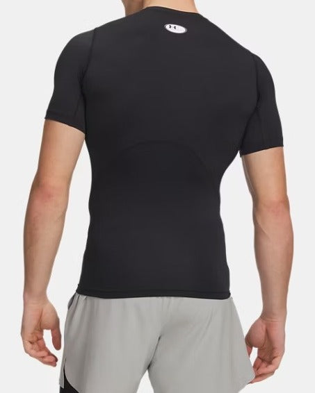 UNDER ARMOUR T-Shirt Uomo HeatGear-Black