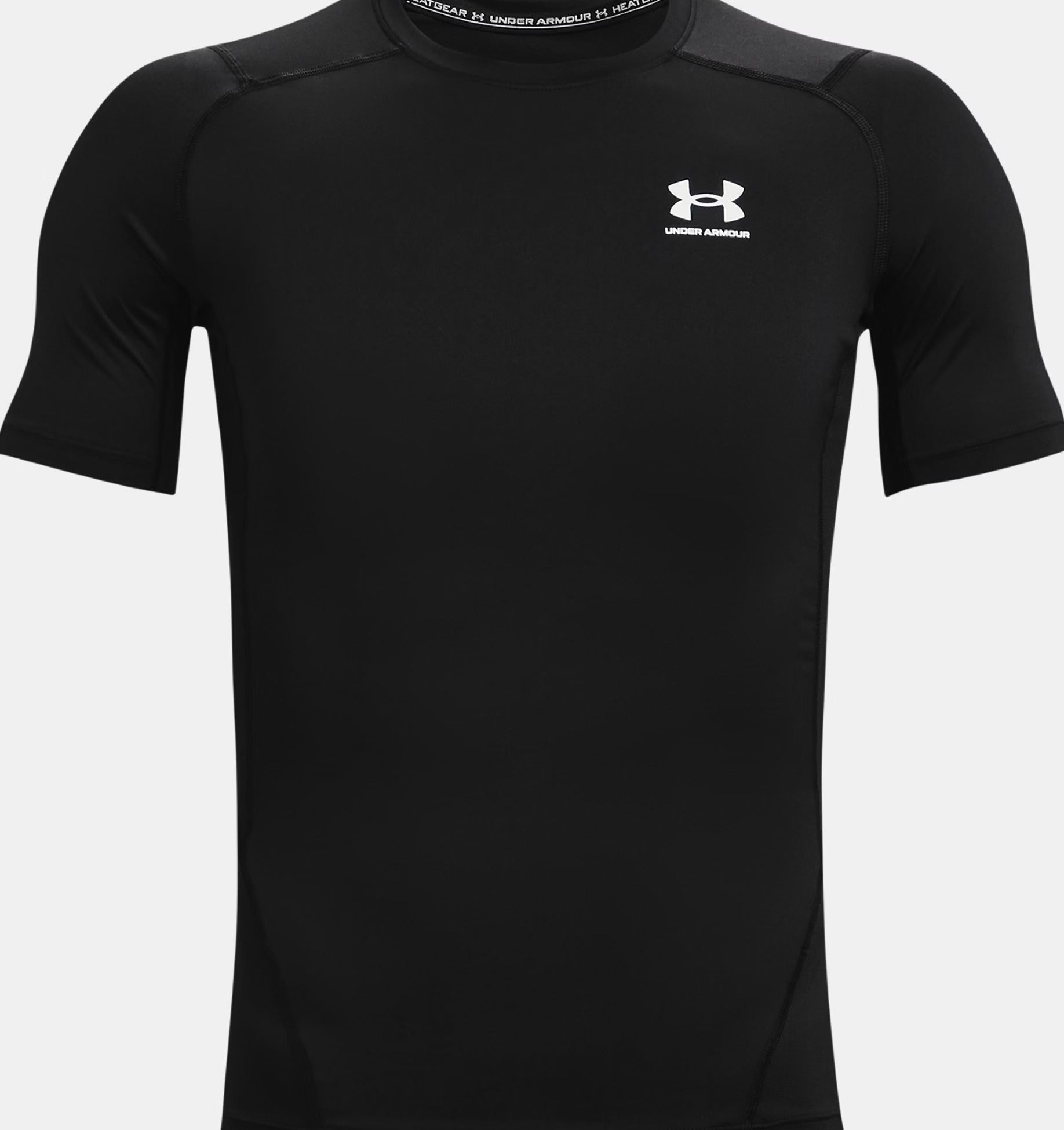 UNDER ARMOUR T-Shirt Uomo HeatGear-Black