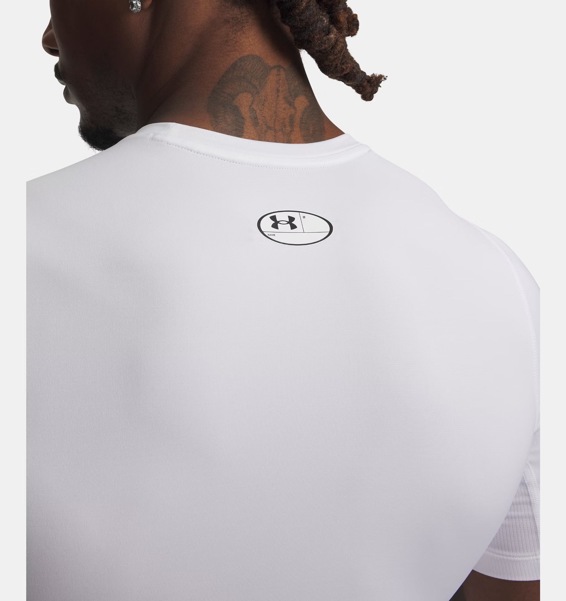 UNDER ARMOUR T-Shirt Uomo HeatGear-White