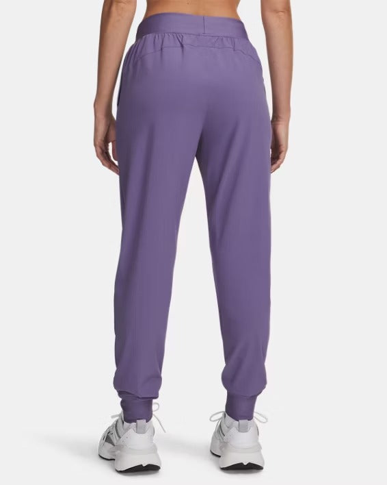 UNDER ARMOUR Jogger Donna RIVAL HIGH RISE WOVEN-Purple Luxe