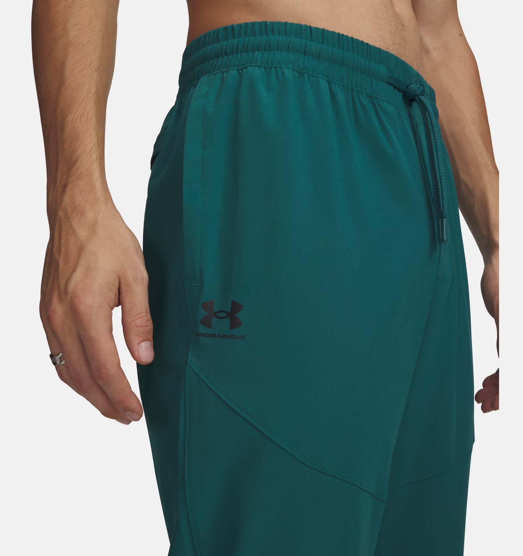 UNDER ARMOUR Jogger Uomo VIBE WOVEN-Green