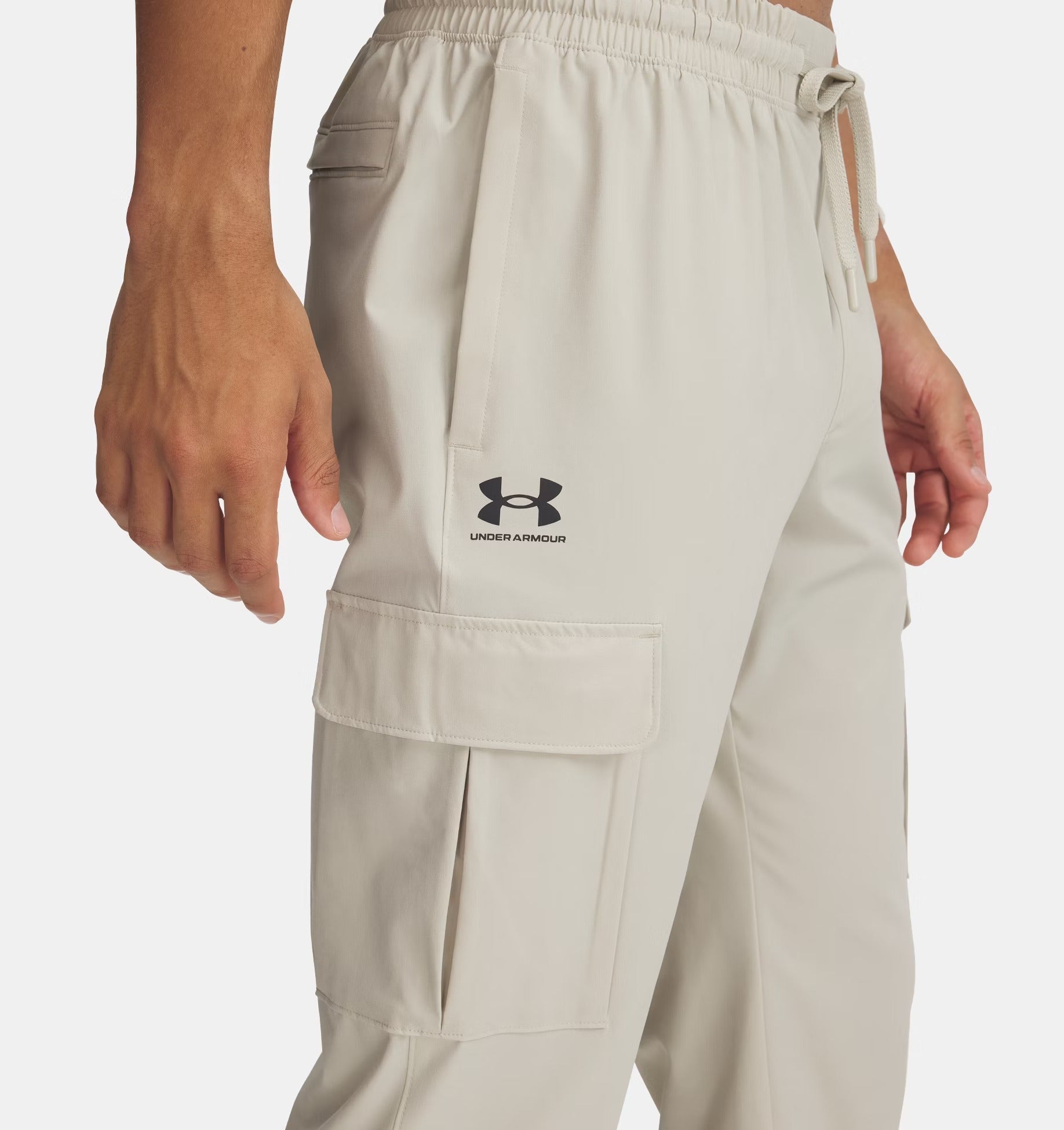 UNDER ARMOUR Jogger Uomo VIBE WOVEN CARGO-Khaki