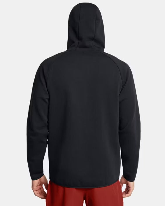 UNDE ARMOUR Felpa Uomo UNSTOPPABLE Full Zip-Black
