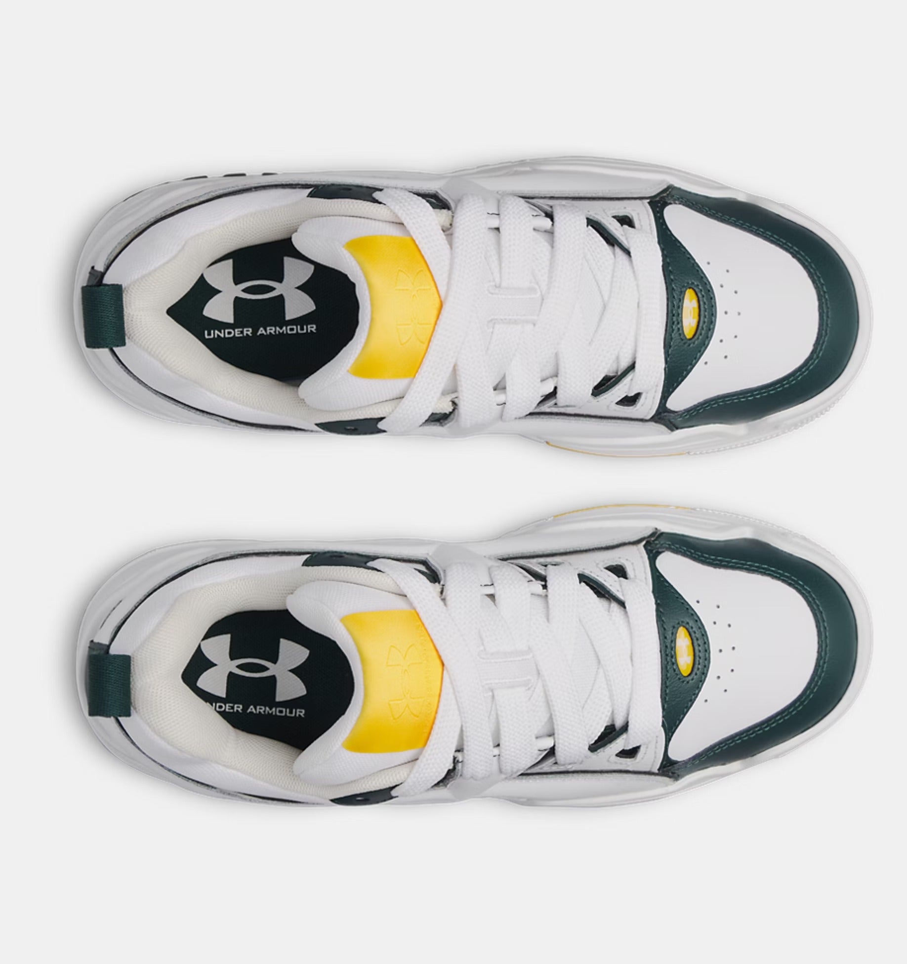 UNDER ARMOUR Sneaker Uomo HB-Lo-White/Arden Green
