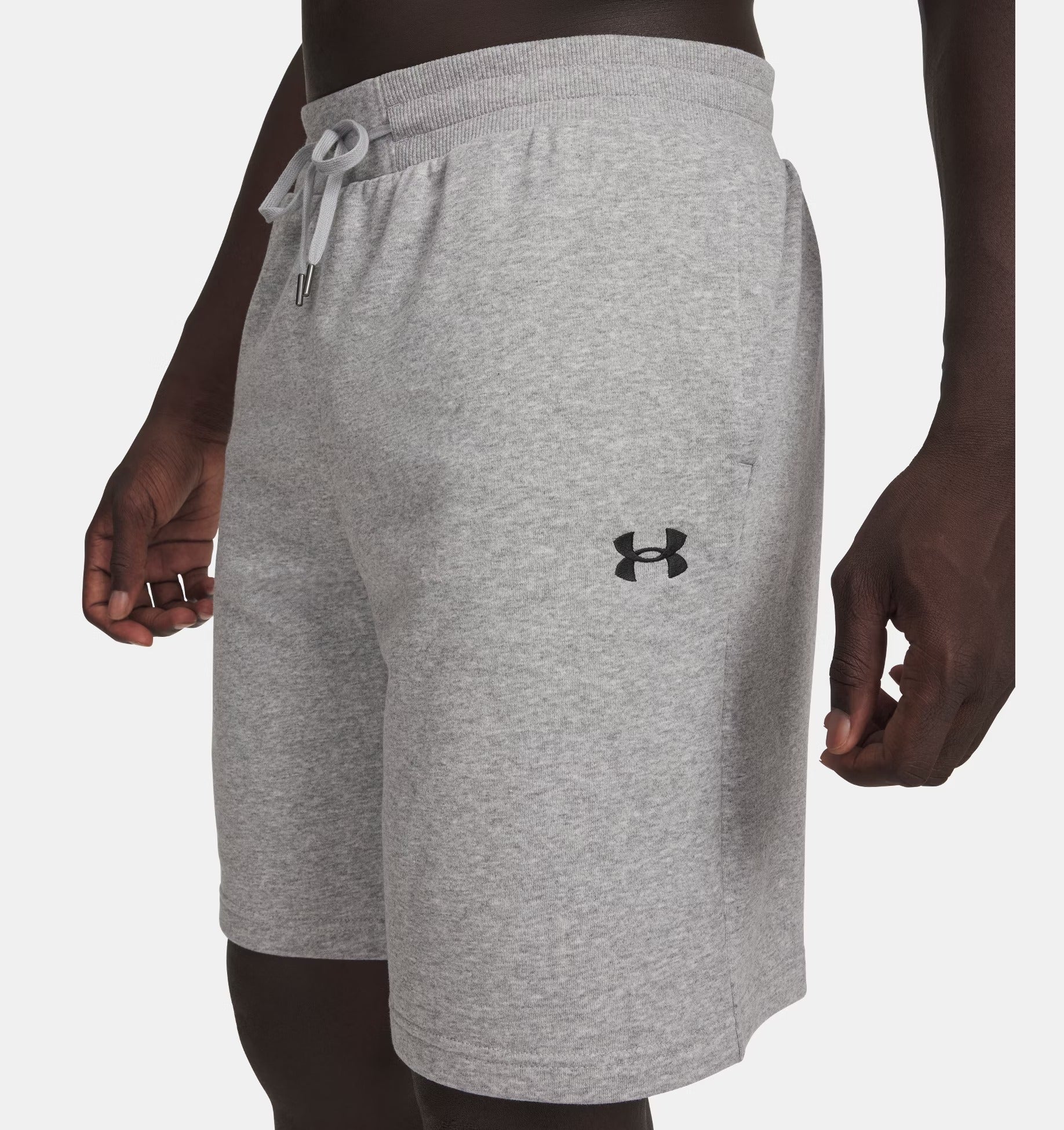 UNDER ARMOUR Shorts Uomo Rival Lightweight-Mod Gray