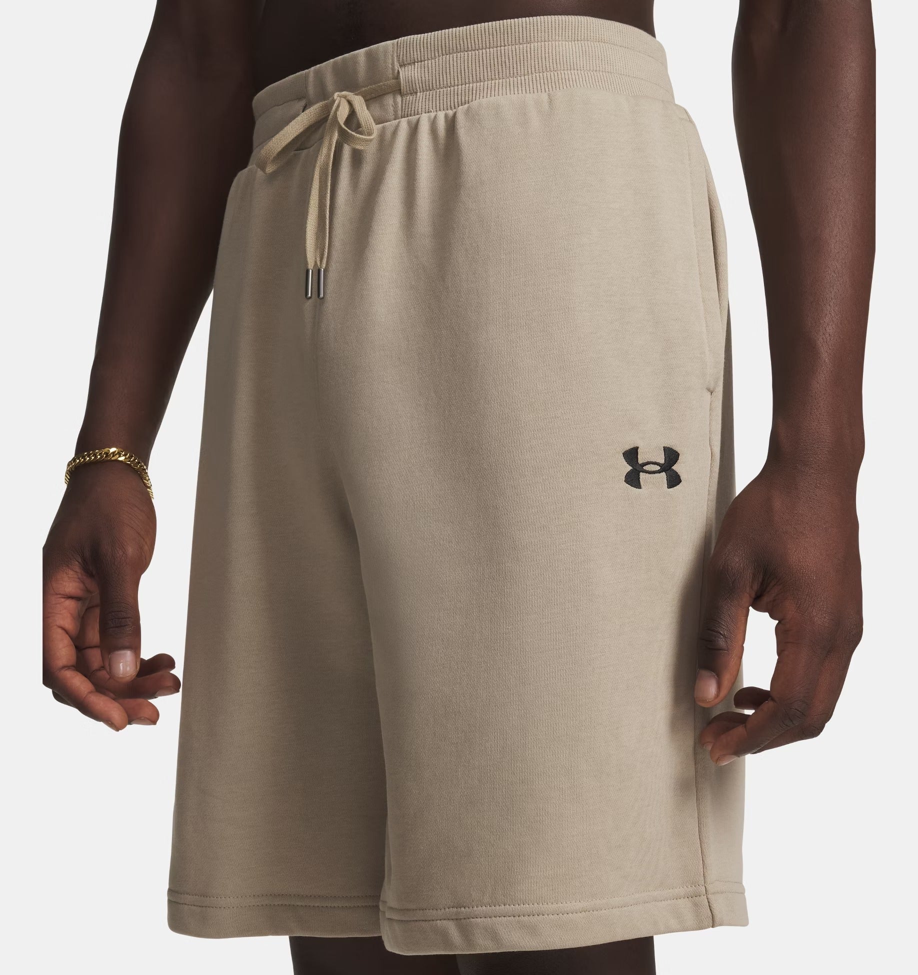 UNDER ARMOUR Shorts Uomo Rival Lightweight-Khaki