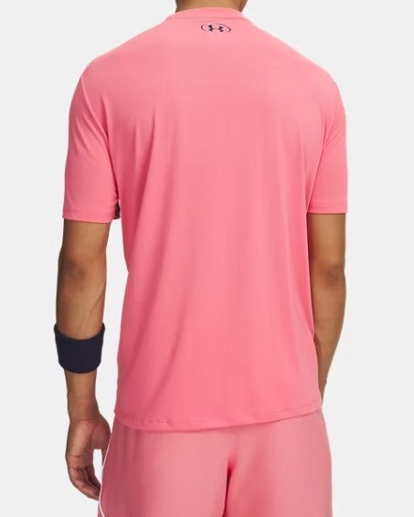 UNDER ARMOUR T-Shirt Uomo TECH SPORT-Bittersweet Pink/Academy