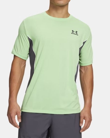 UNDER ARMOUR T-Shirt Uomo TECH SPORT-Lumos Lime/Castlerock