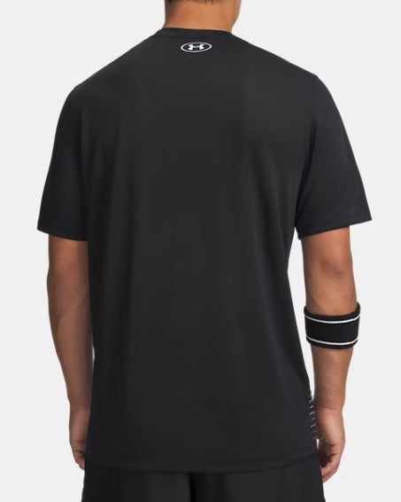 UNDER ARMOUR T-Shirt Uomo Tech Play-Black