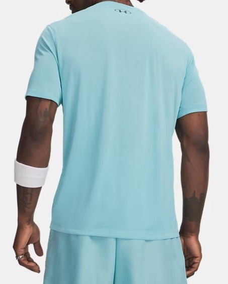 UNDER ARMOUR T-Shirt Uomo Tech Play-Blue Haze