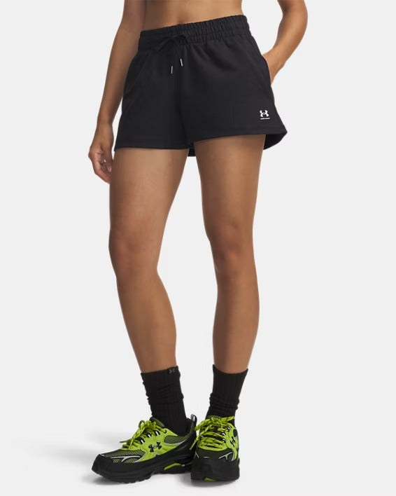 UNDER ARMOUR Shorts Donna Sport Terry-Black