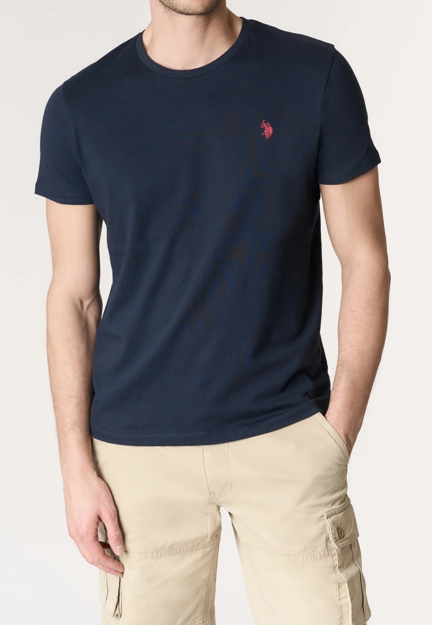 U.S. POLO ASSN. T-Shirt Uomo MICK BASIC-Blu