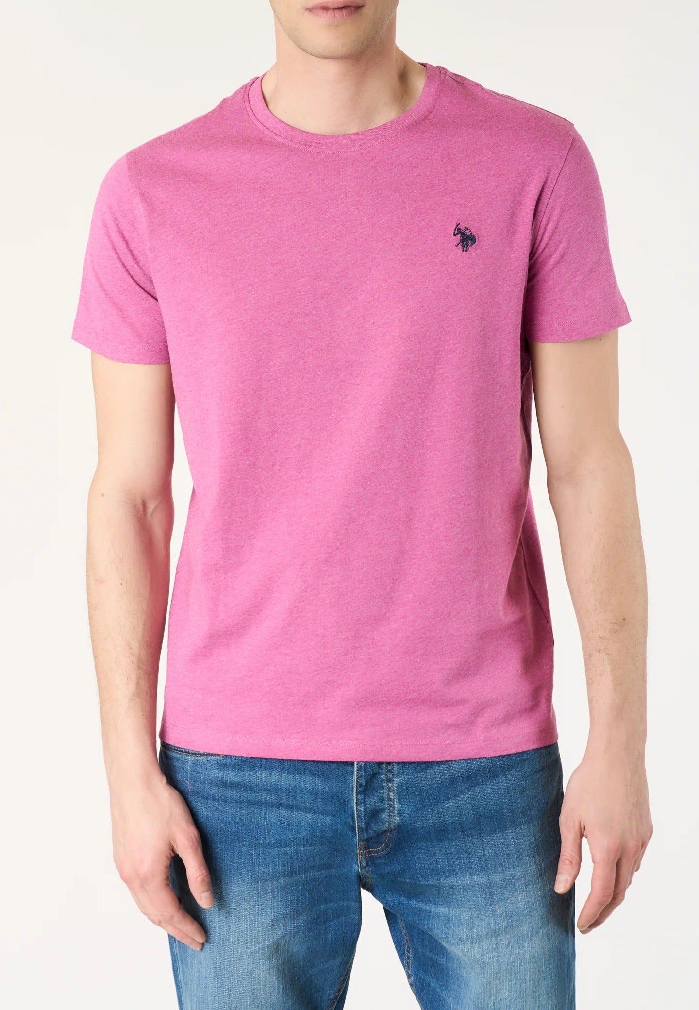 U.S. Polo ASSN. T-Shirt Uomo MICKY-Rosa