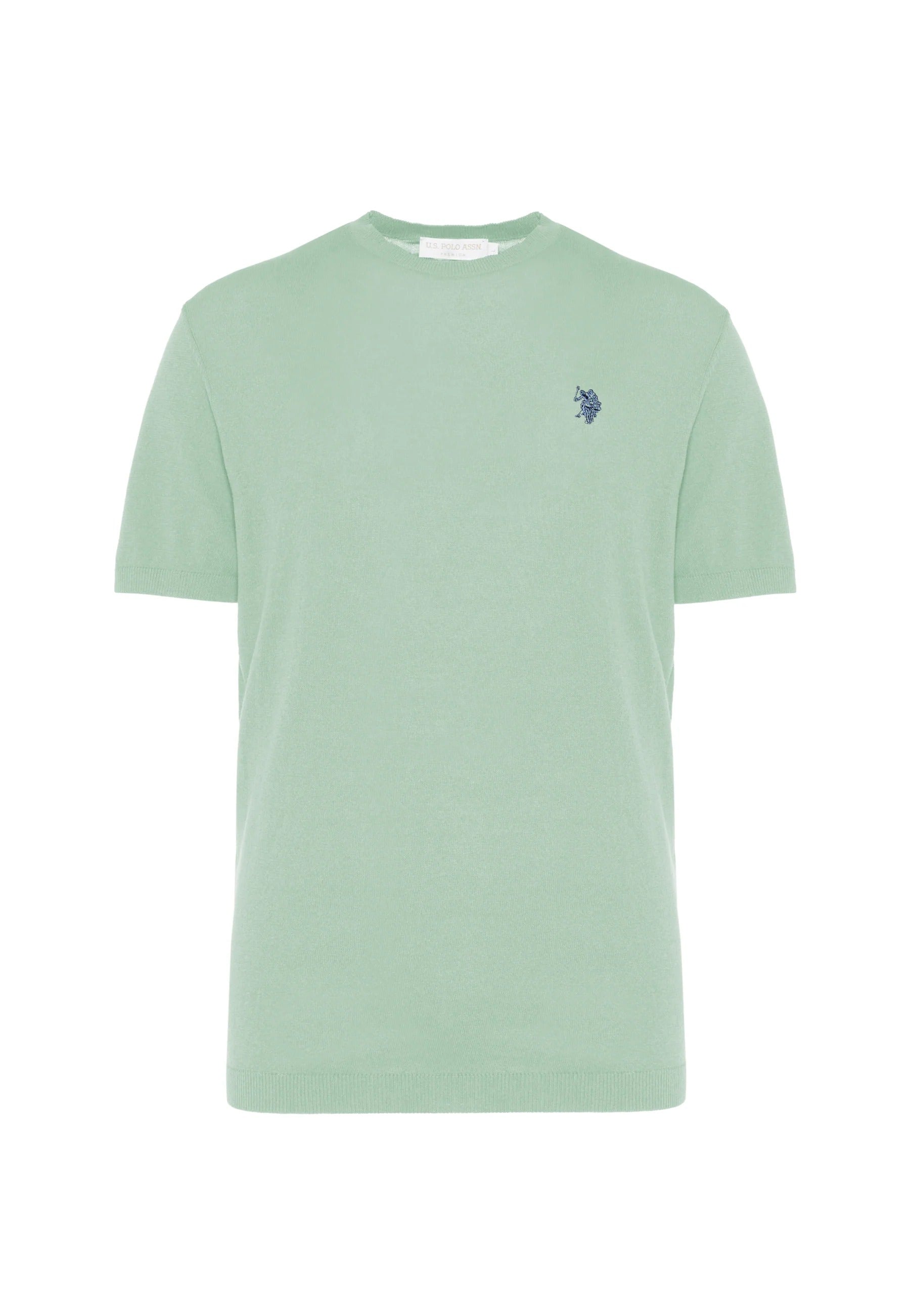 U.S. Polo ASSN. Maglia Uomo IKE-Verde Menta