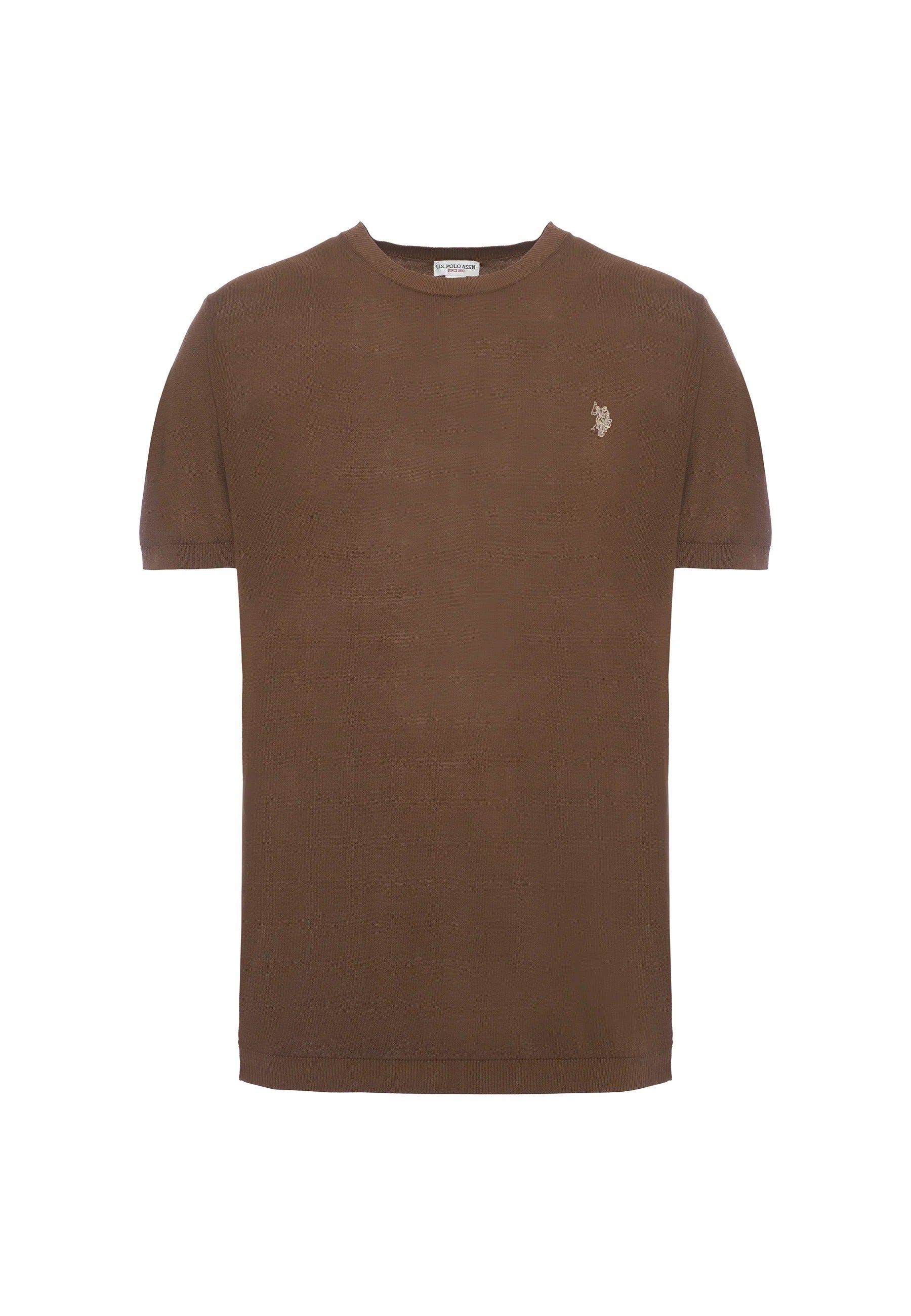 U.S. Polo ASSN. Maglia Uomo IKE-Marrone