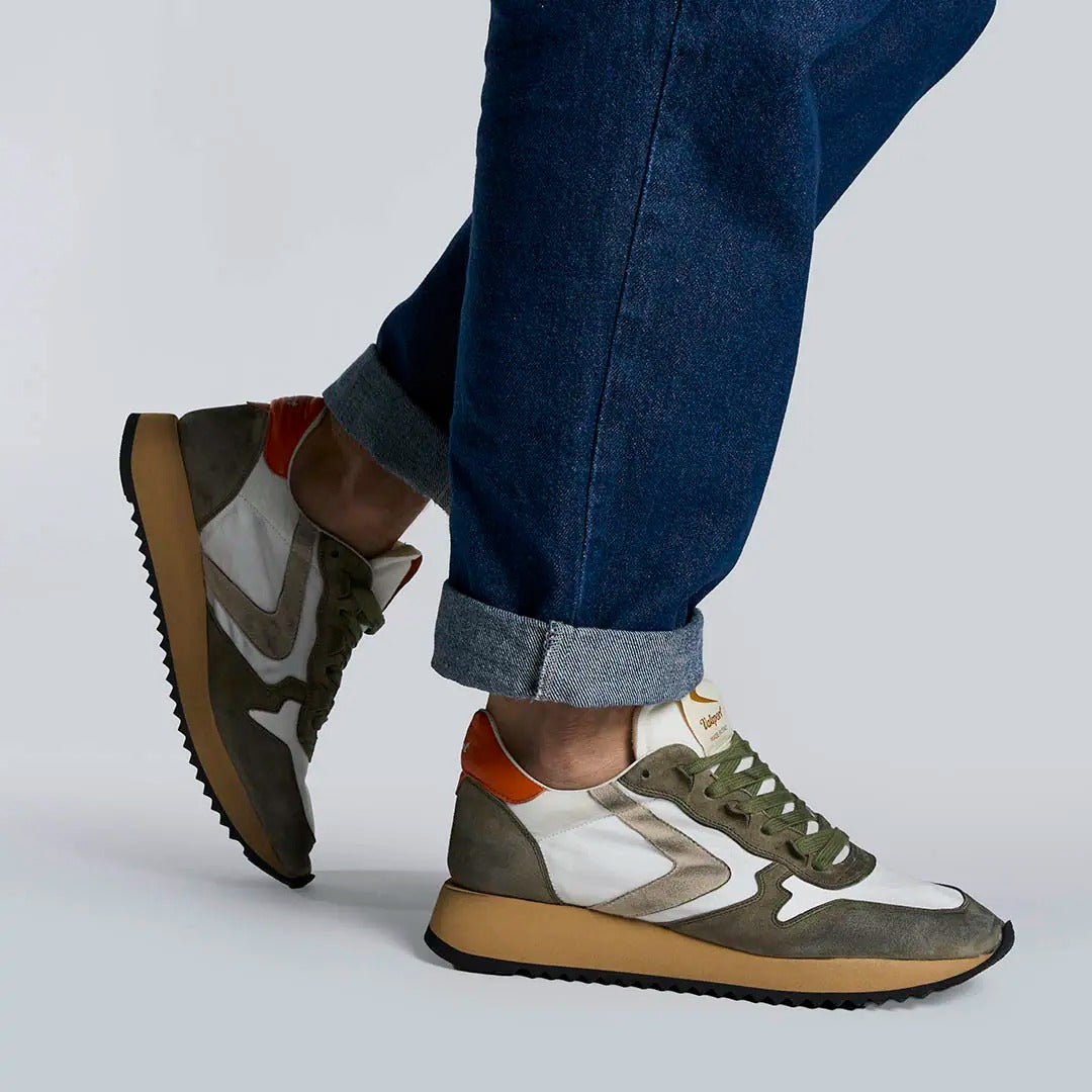 VALSPORT Sneaker Uomo MAGIC HERITAGE VINTAGE-Basil Milk