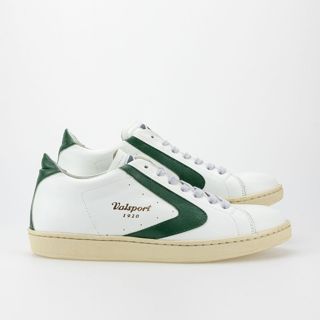 VALSPORT Sneaker Uomo TOURNAMENT CLASSIC-Bianco Evergreen