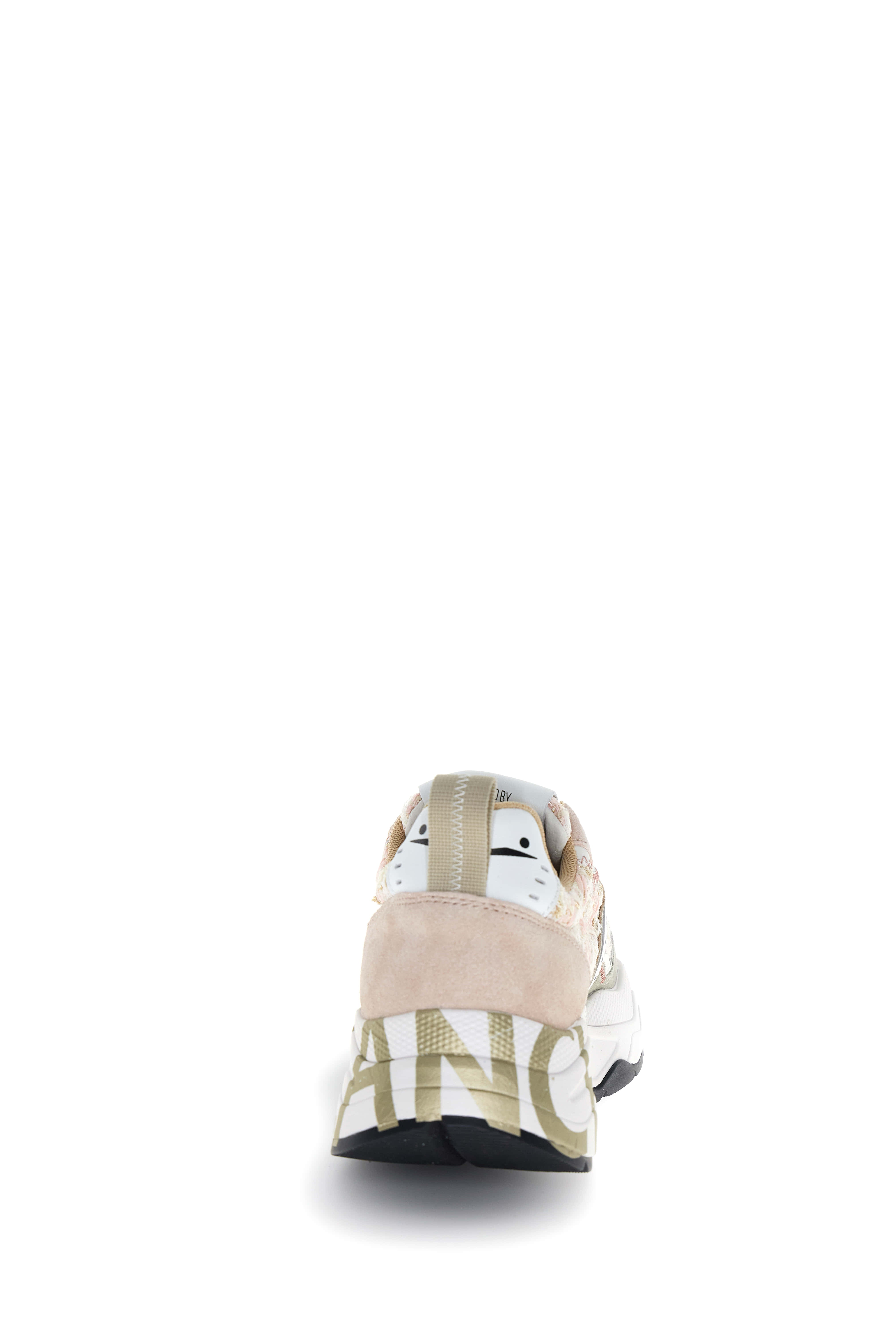 VOILE BLANCHE Sneaker Donna Club 105-Beige/Grigio/Cipria