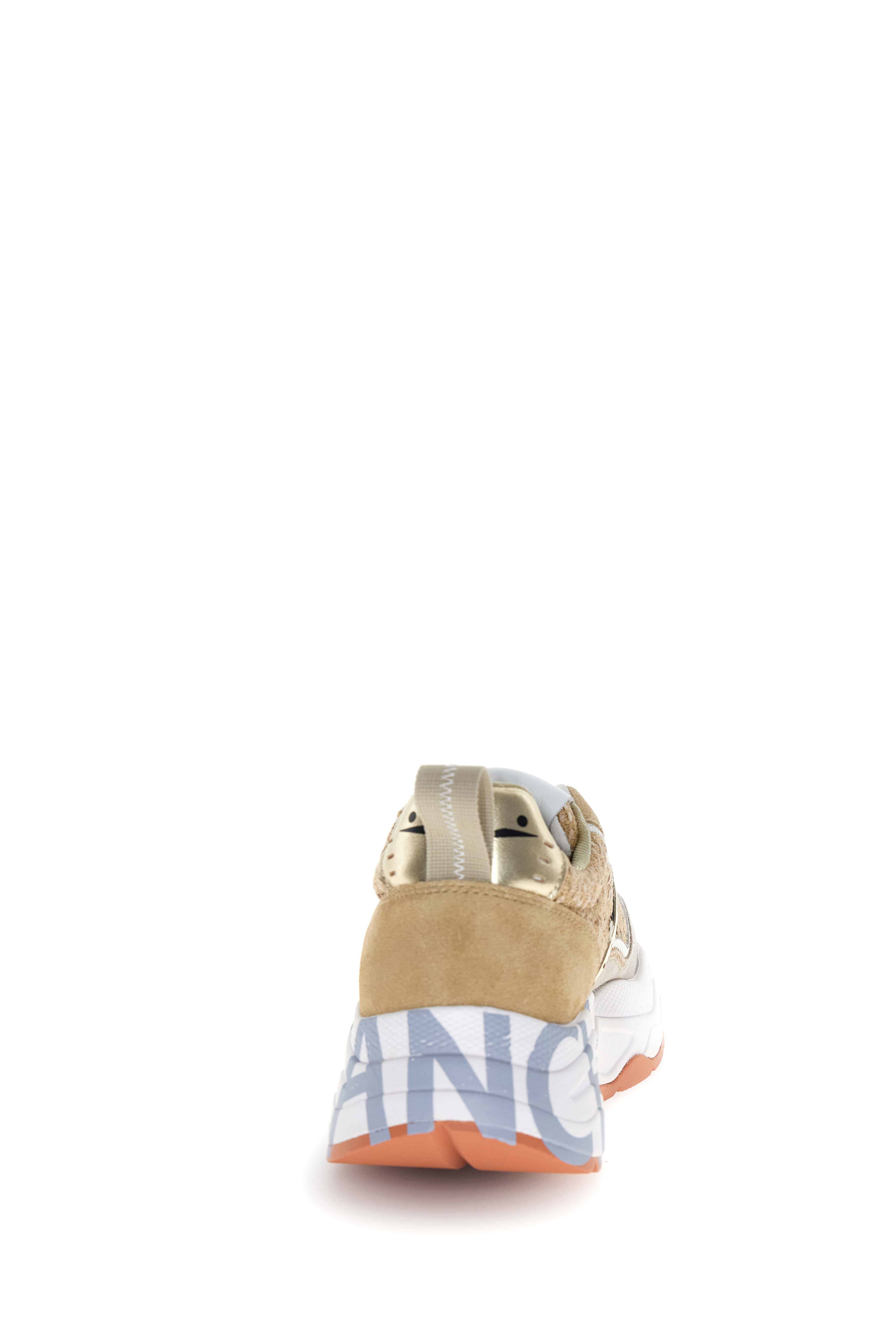VOILE BLANCHE Sneaker Donna Club 105-Beige/Crema/Platino