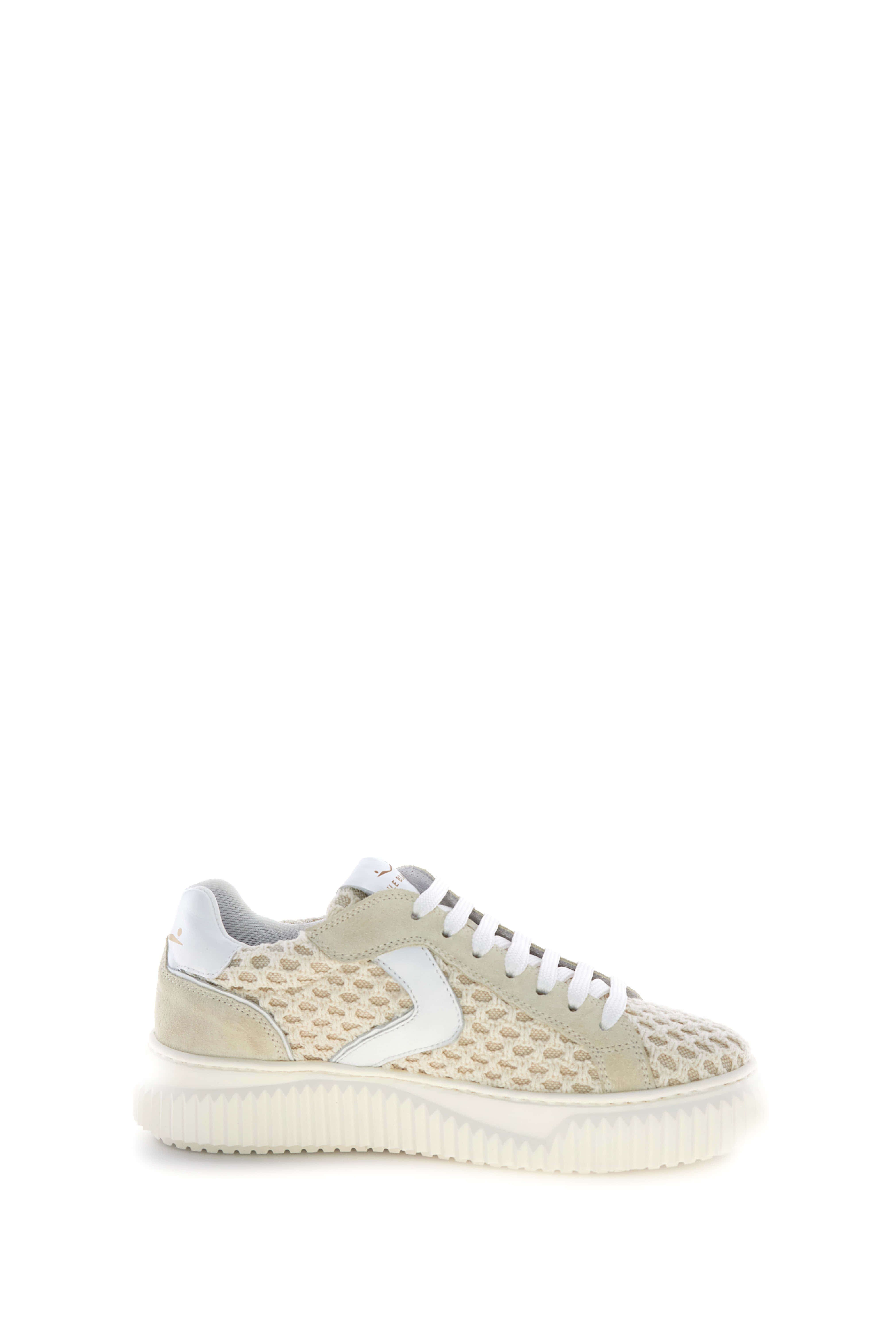 VOILE BLANCHE Sneaker Donna Lipari-Crema/Off-White