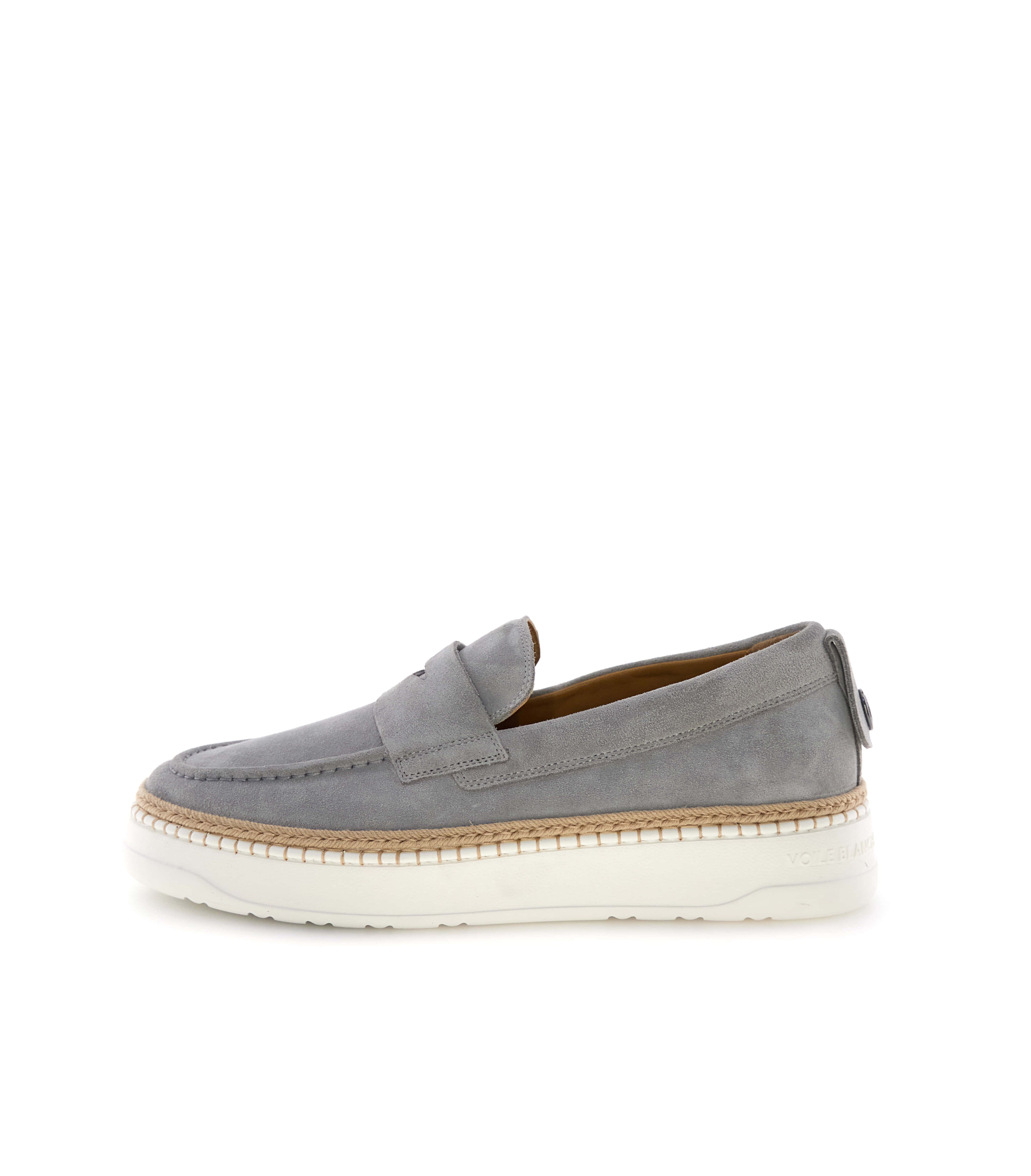 VOILE BLANCHE Mocassino Uomo LAYTON MOK 3-Grigio