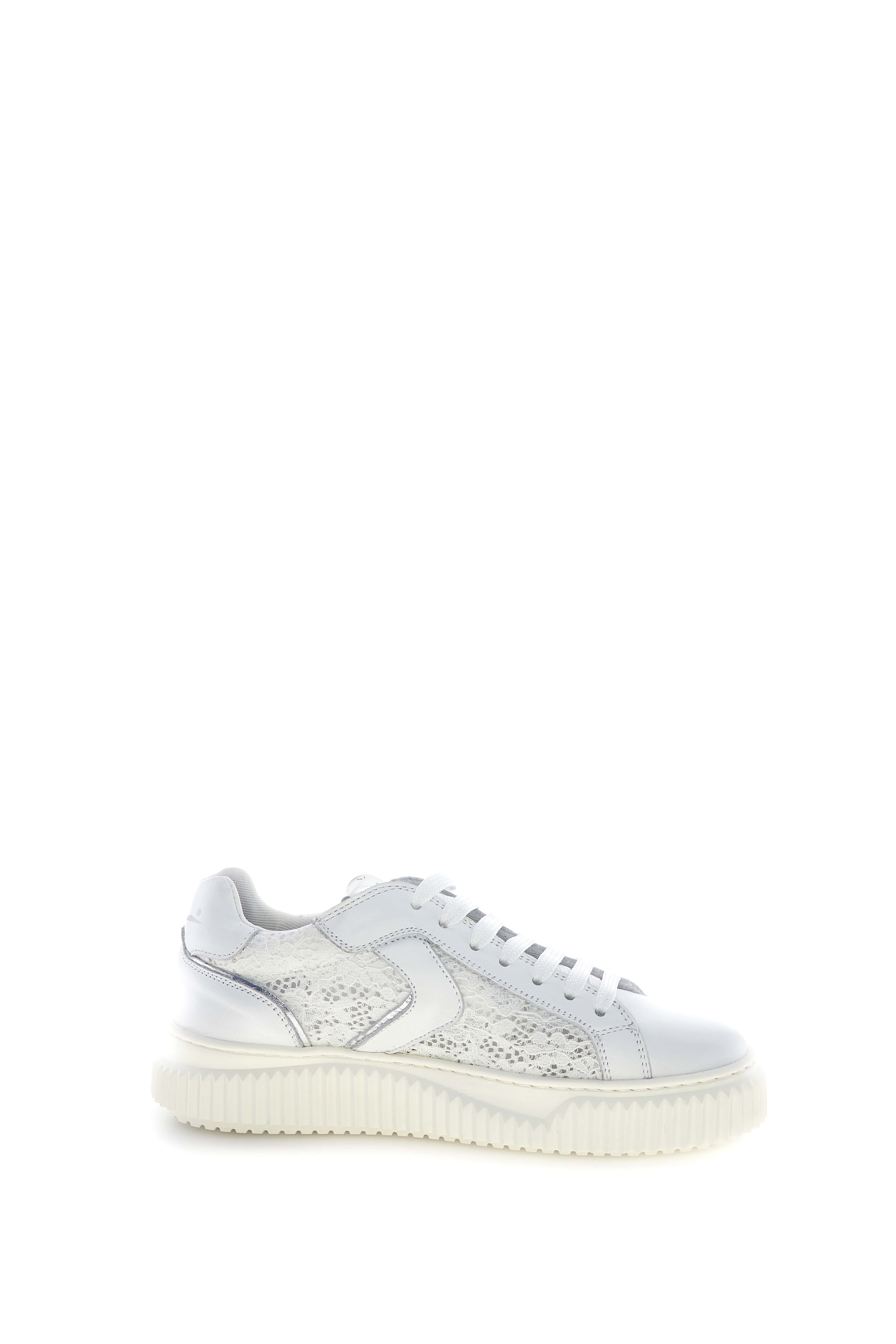 VOILE BLANCHE Sneaker Donna Lipari Mesh-Bianco