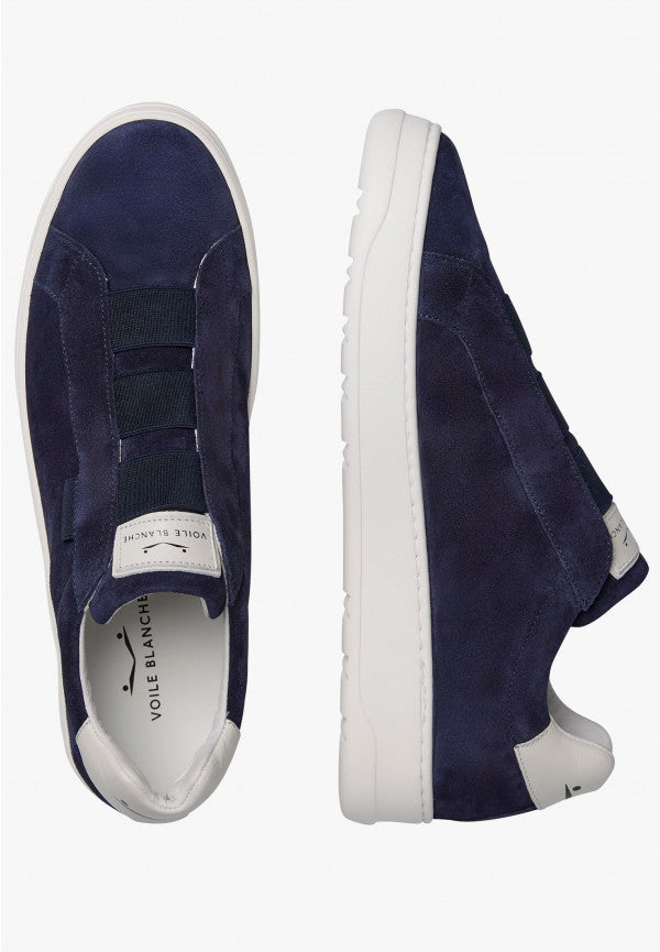 VOILE BLANCHE Sneaker Uomo LAYTON FLEX-Blu Scuro