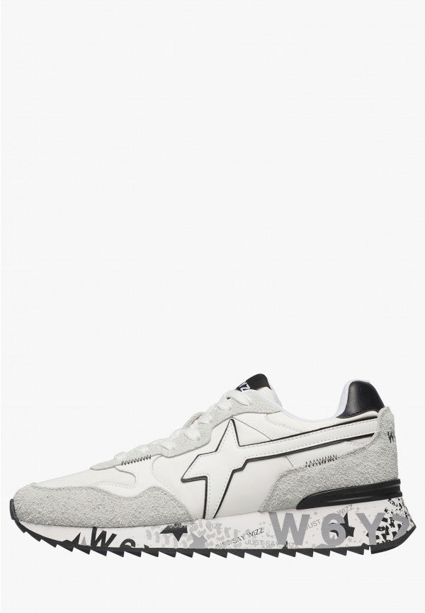 W6YZ Sneaker Uomo Yak-M-Bianco/Nero