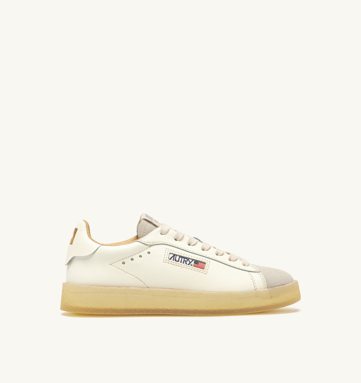 AUTRY Sneaker Uomo DALLAS LOW-White Marshmallow