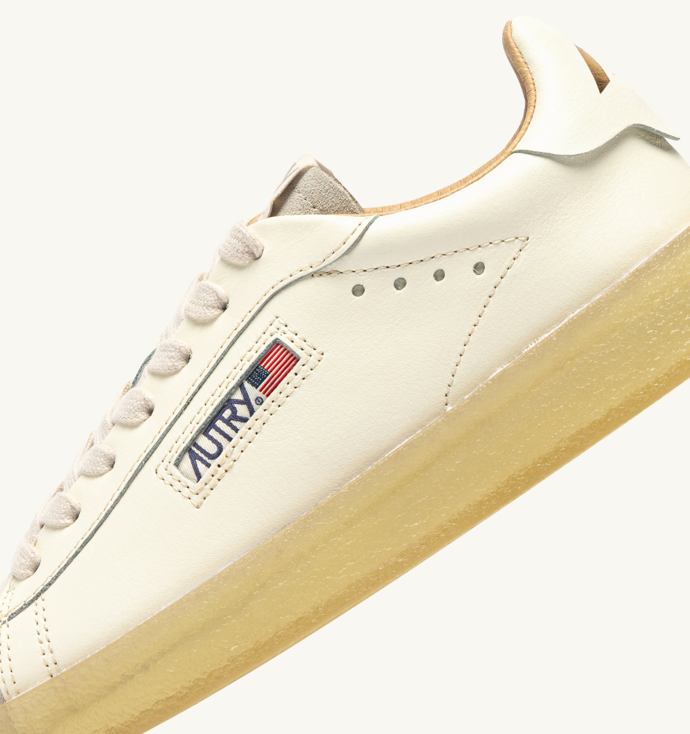 AUTRY Sneaker Uomo DALLAS LOW-White Marshmallow
