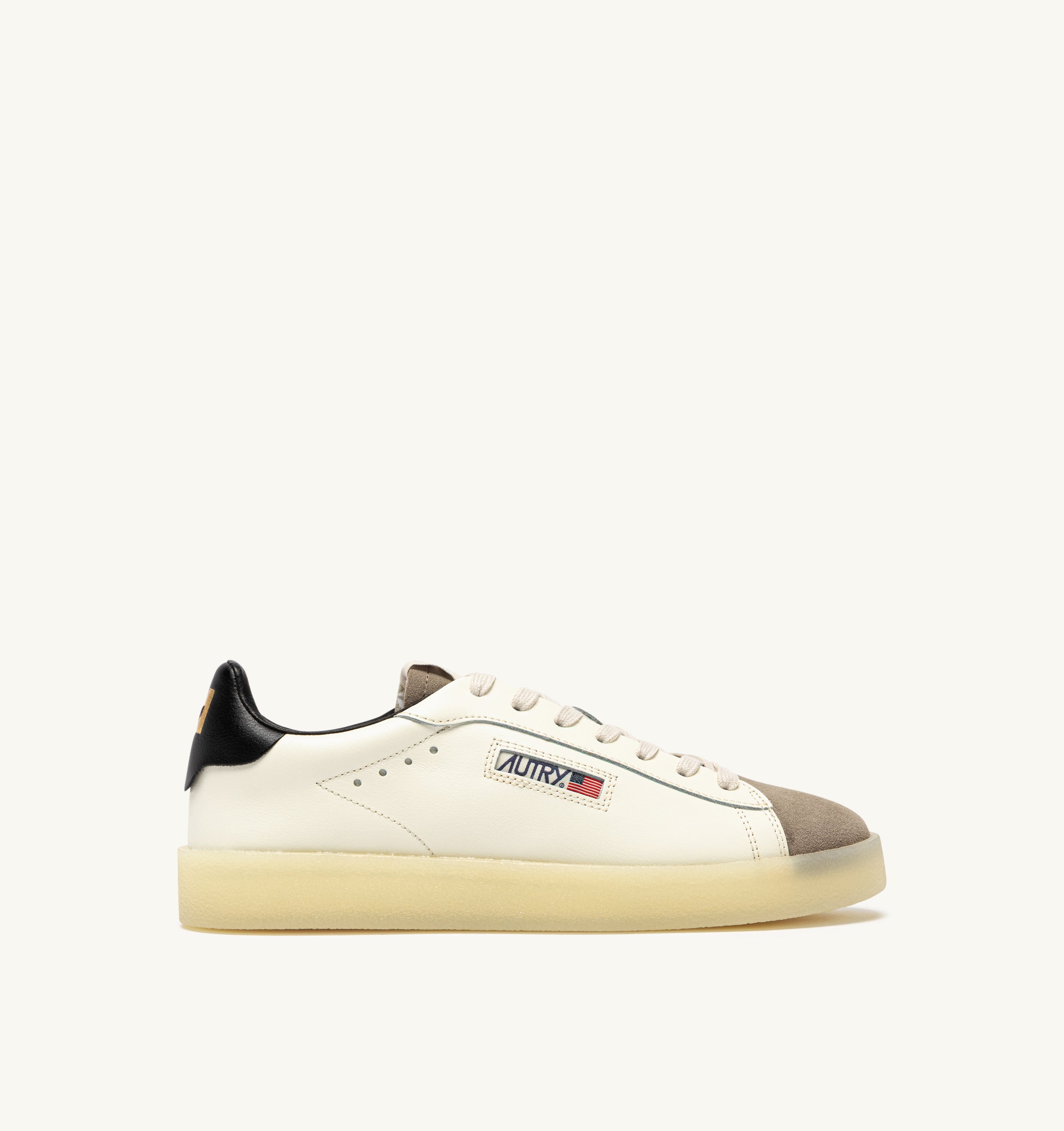AUTRY Sneaker Uomo DALLAS LOW-White Marshmallow Black