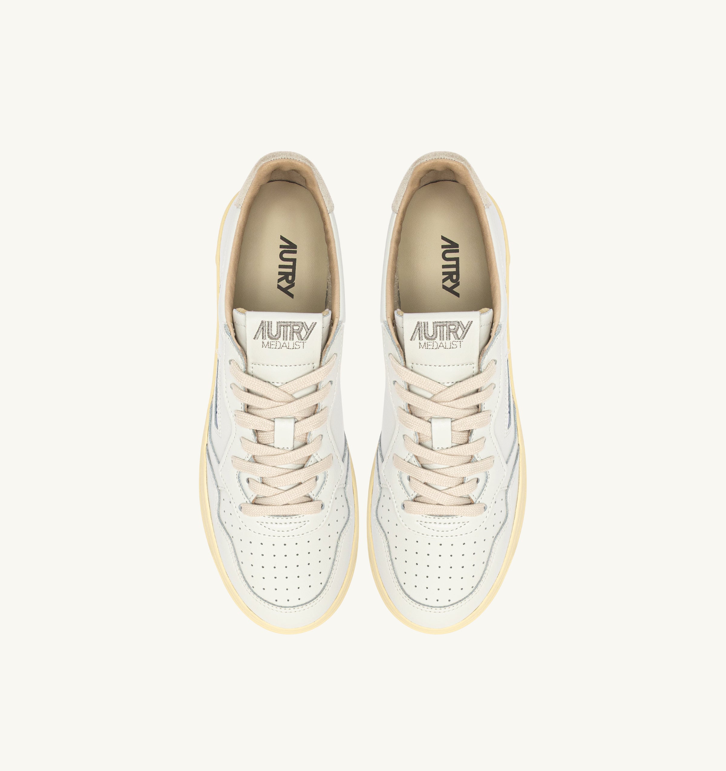 AUTRY Sneaker Uomo MEDALIST LOW-White Snowhite