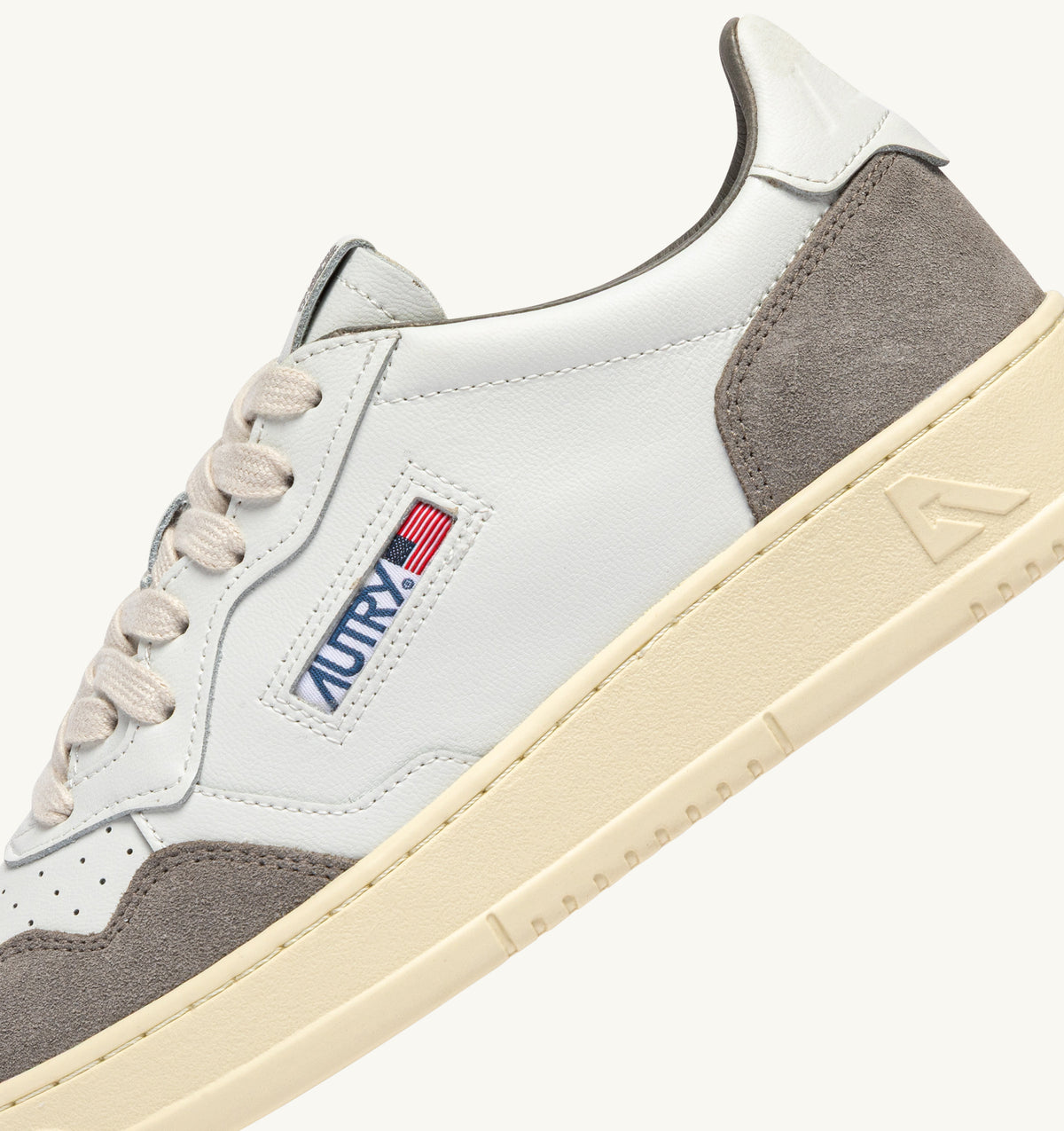 AUTRY Sneaker Uomo MEDALIST LOW-White Cemento
