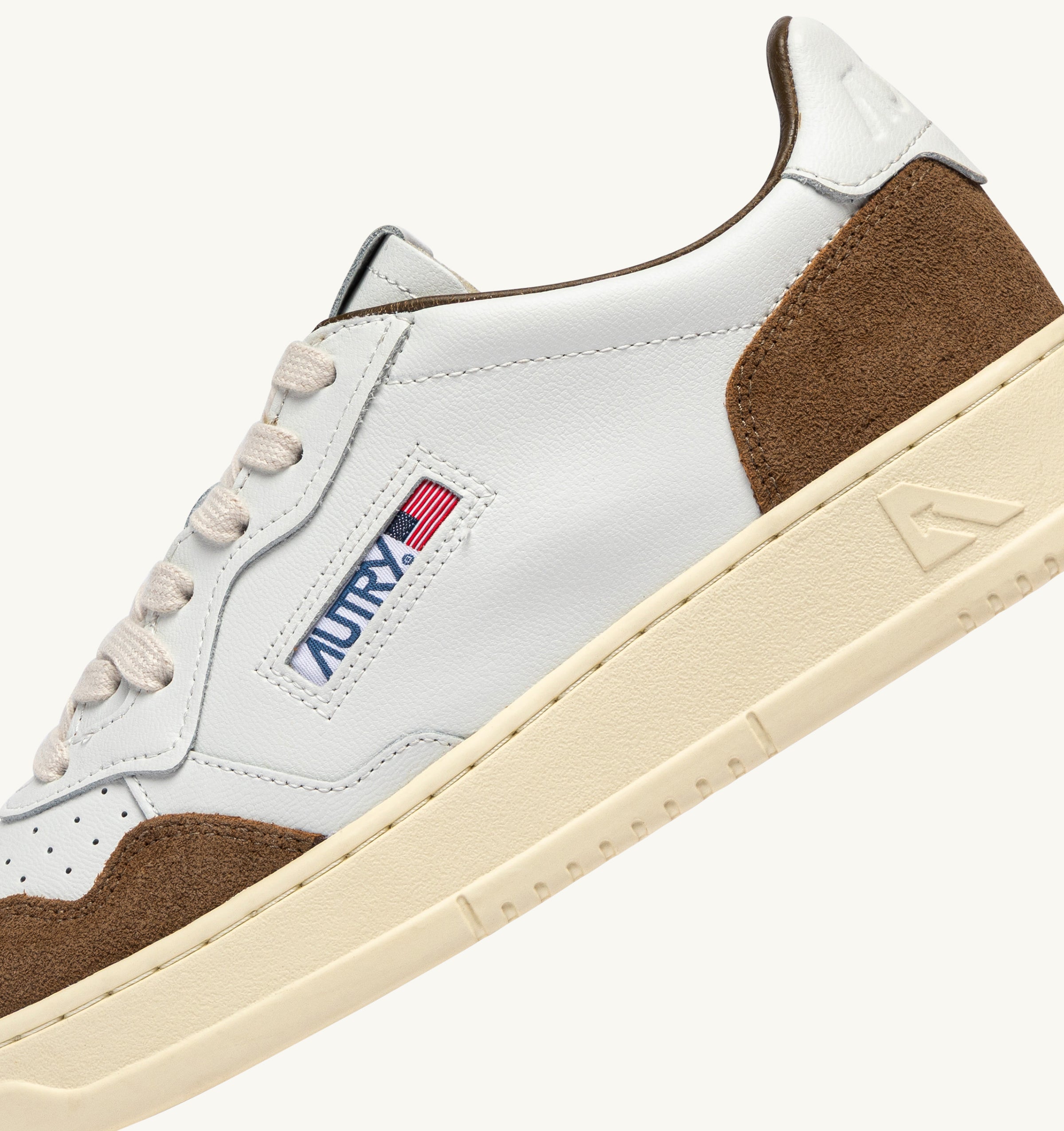 AUTRY Sneaker Uomo MEDALIST LOW-White Tabacco