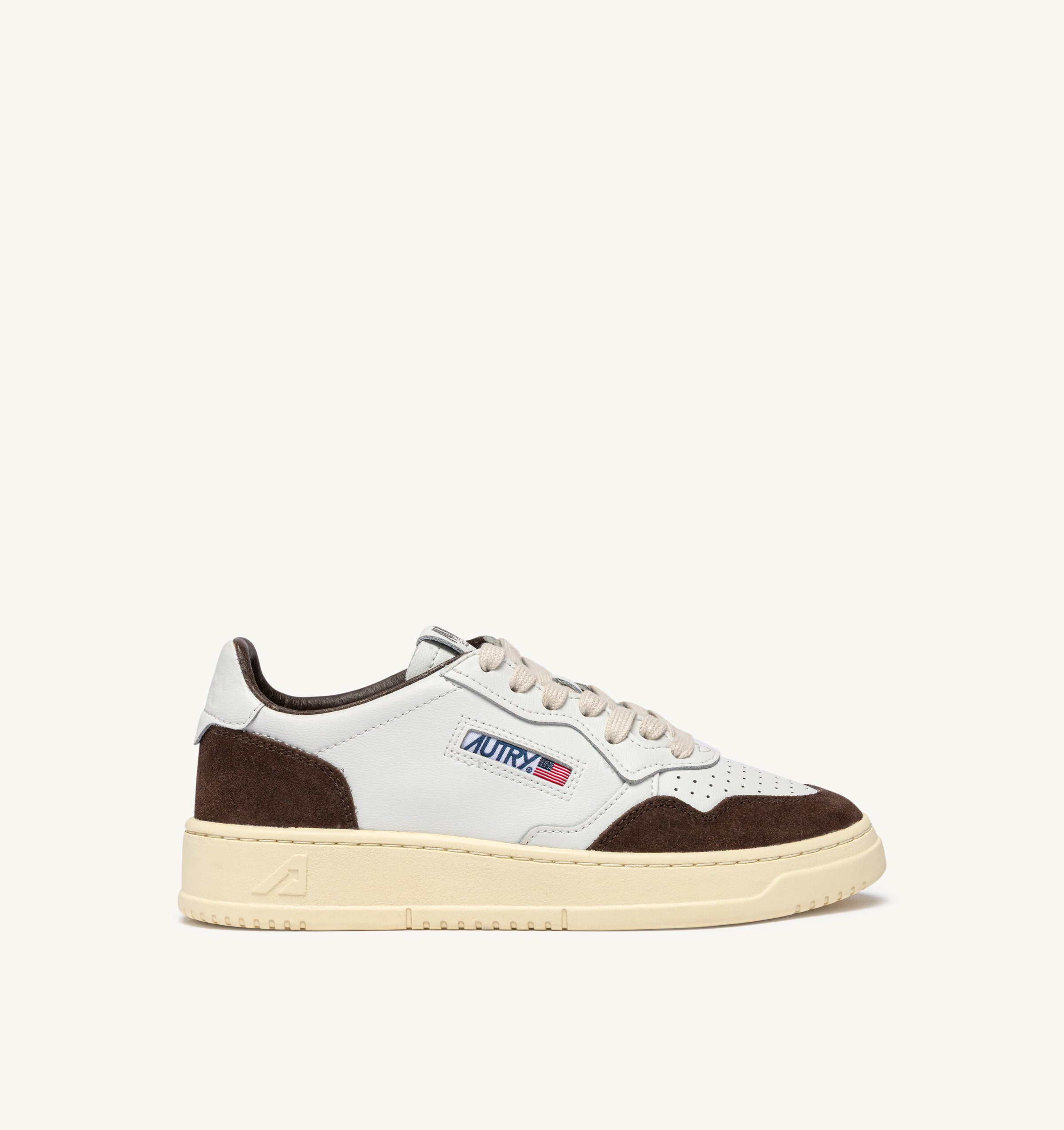 AUTRY Sneaker Uomo MEDALIST LOW-White Mogano