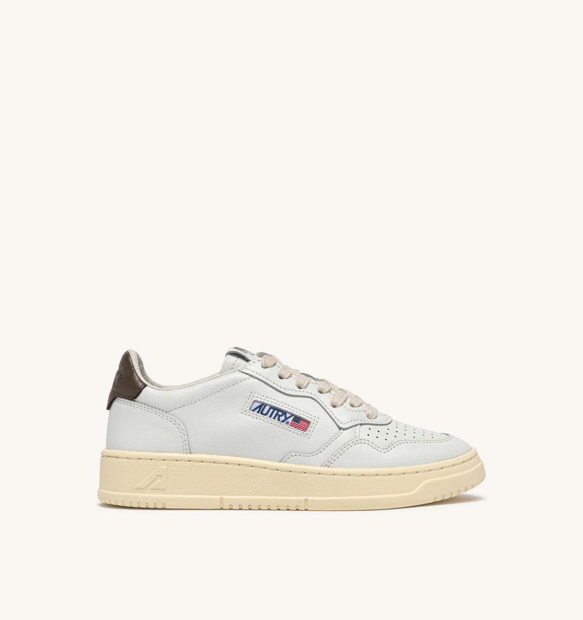 AUTRY Sneaker Uomo MEDALIST LOW-White Choco