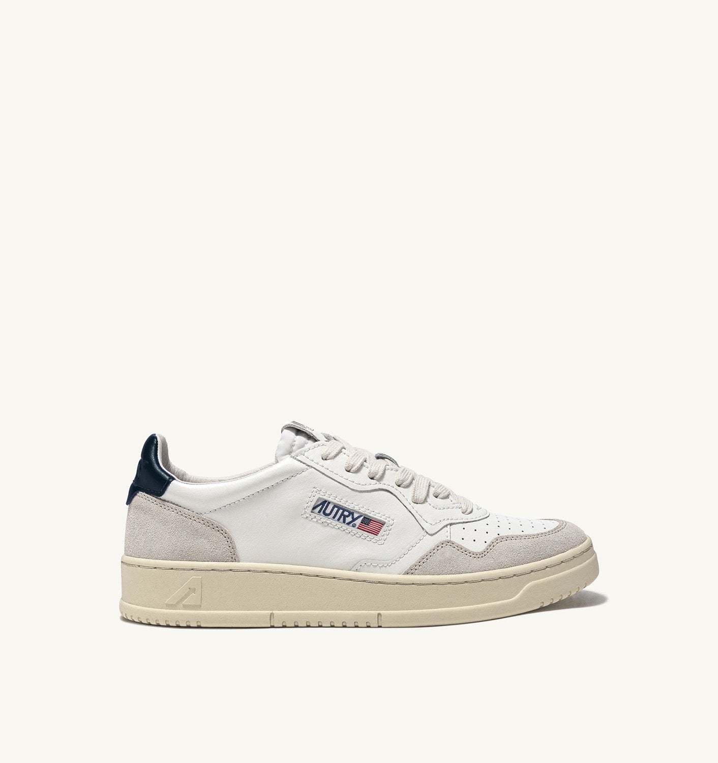 AUTRY Sneaker Uomo Medalist Low-White Grigio Blu
