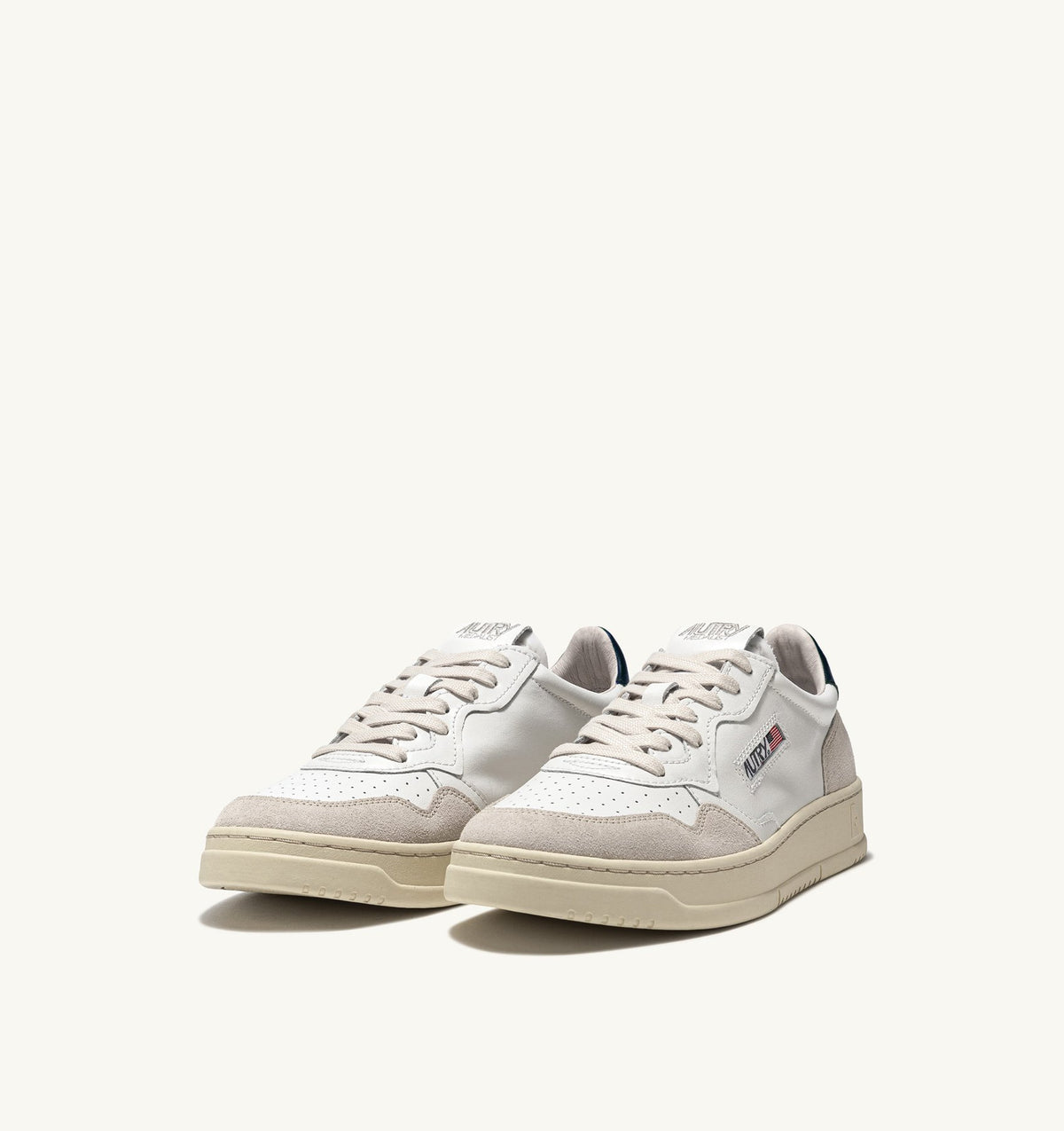 AUTRY Sneaker Uomo Medalist Low-White Grigio Blu