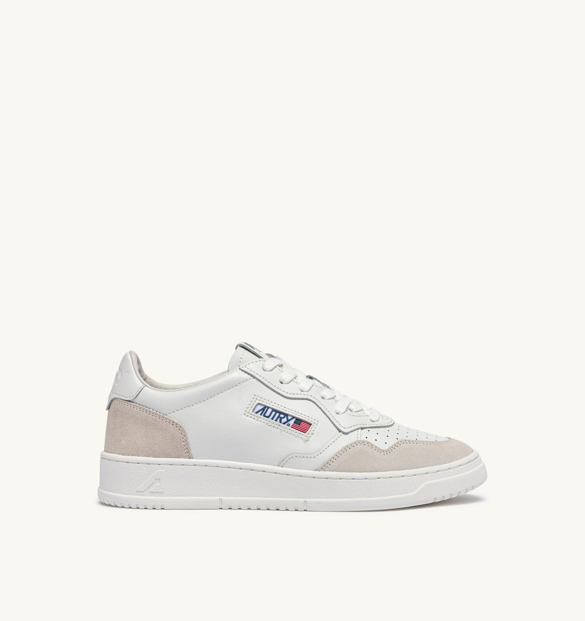 AUTRY Sneaker Uomo MEDALIST LOW-Total White Beige