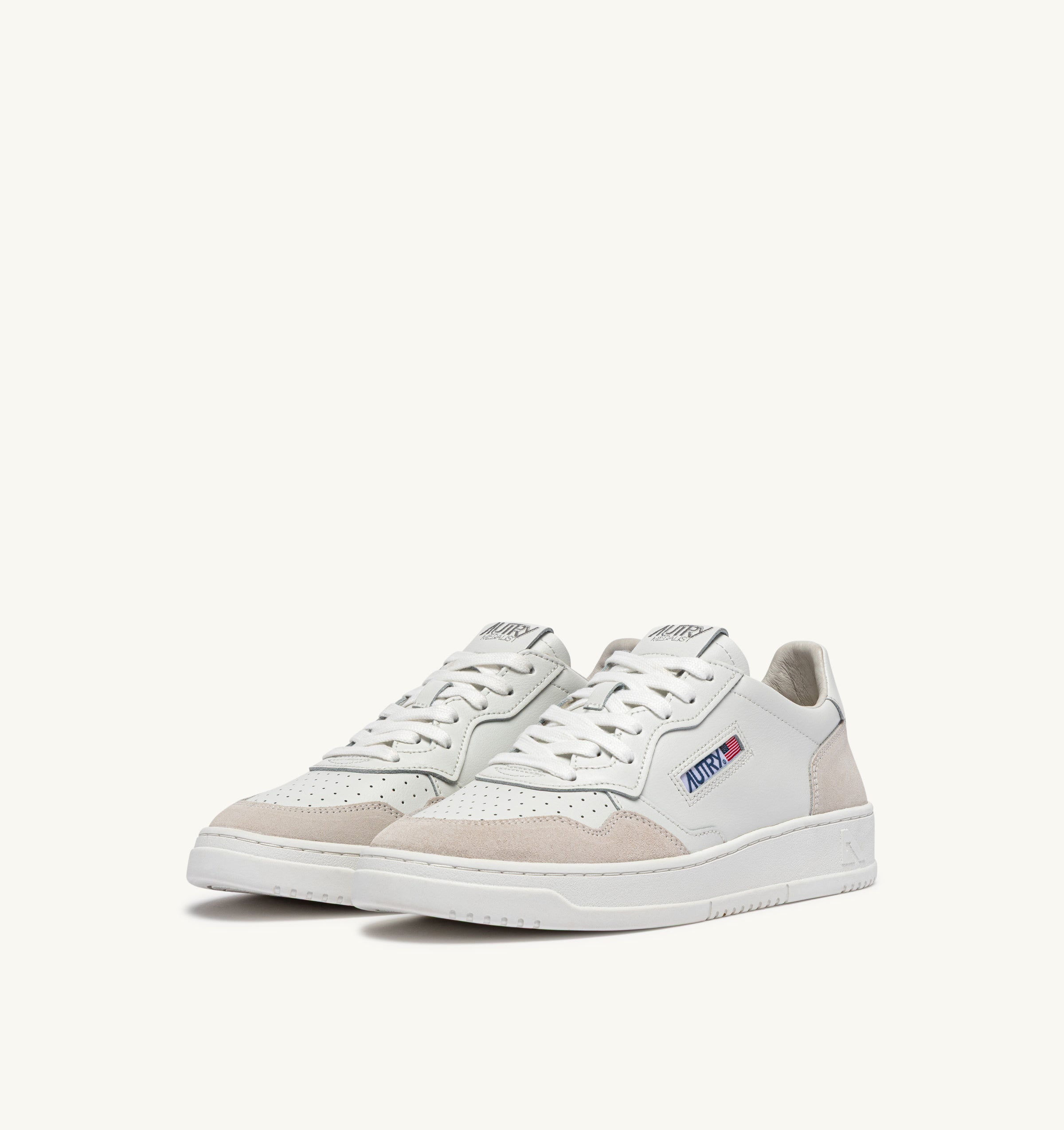 AUTRY Sneaker Uomo MEDALIST LOW-Total White Beige