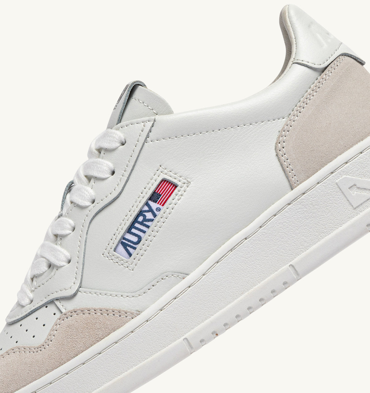 AUTRY Sneaker Uomo MEDALIST LOW-Total White Beige